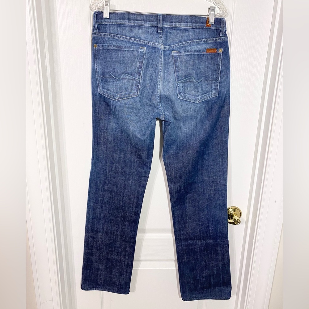 Y2K 7FAM Straight Leg Jeans Men's 32/31 USA MADE 7 For All Mankind
